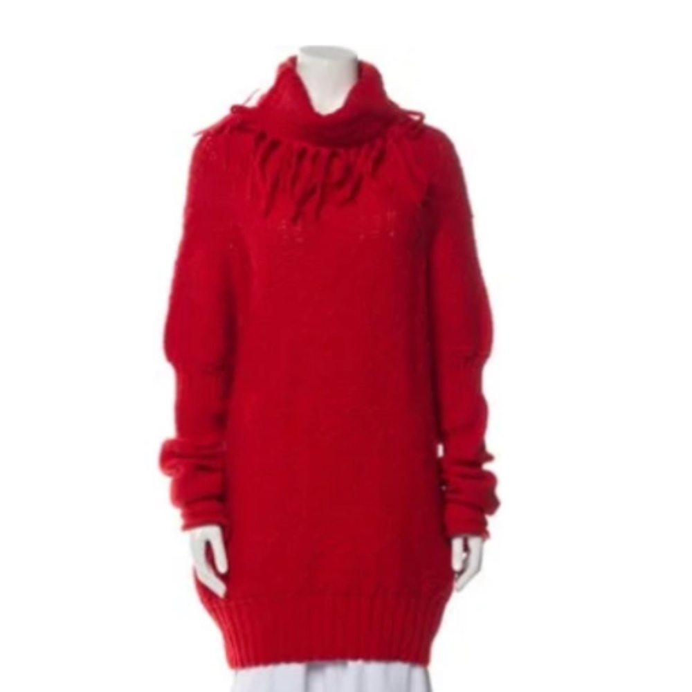 RARE Vintage Yohji Yamamoto Red Sweater 2003 - Y’s